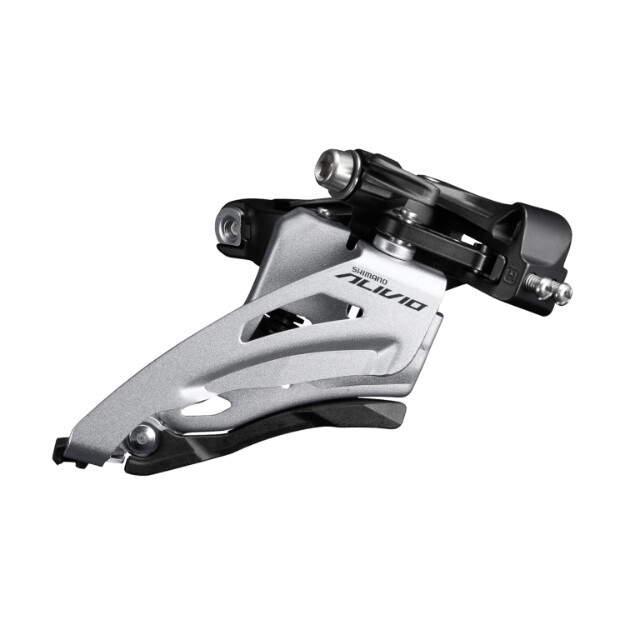 deragliatore anteriore shimano alivio side swing fascia di morsetto 2x9s