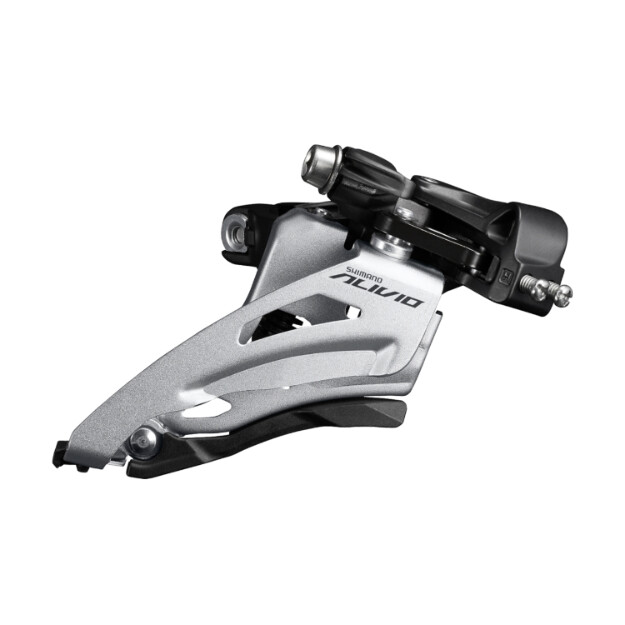 deragliatore anteriore shimano alivio side swing fascia di morsetto 2x9s